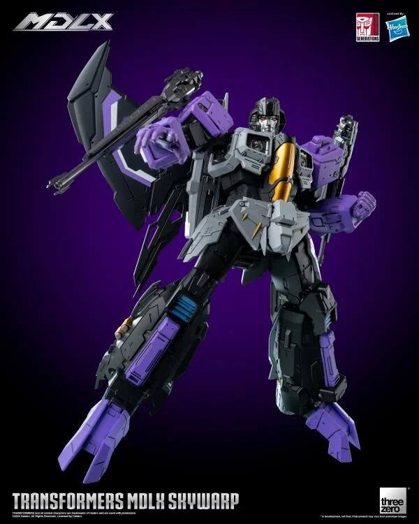 MDLX  
TRANSFORMERS MDLX SKYWARP  
three zero