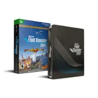 Flight Simulator 2024 - Code in Box - SteelBook Premium Deluxe Edition - Windows, Xbox Series S, Xbox Series X - Front_Zoom