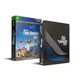 Flight Simulator 2024 - SteelBook (Code in Box) Premium Deluxe Edition - Xbox Series X, Xbox Series S, Windows