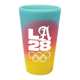 WinCraft - LA28 Summer Olympics 16oz. Silicone Pint Glass - Multicolor