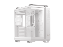 ASUS - TUF Gaming GT502 Horizon White Steel / Plastic / Tempered Glass ATX Mid Tower Case - White