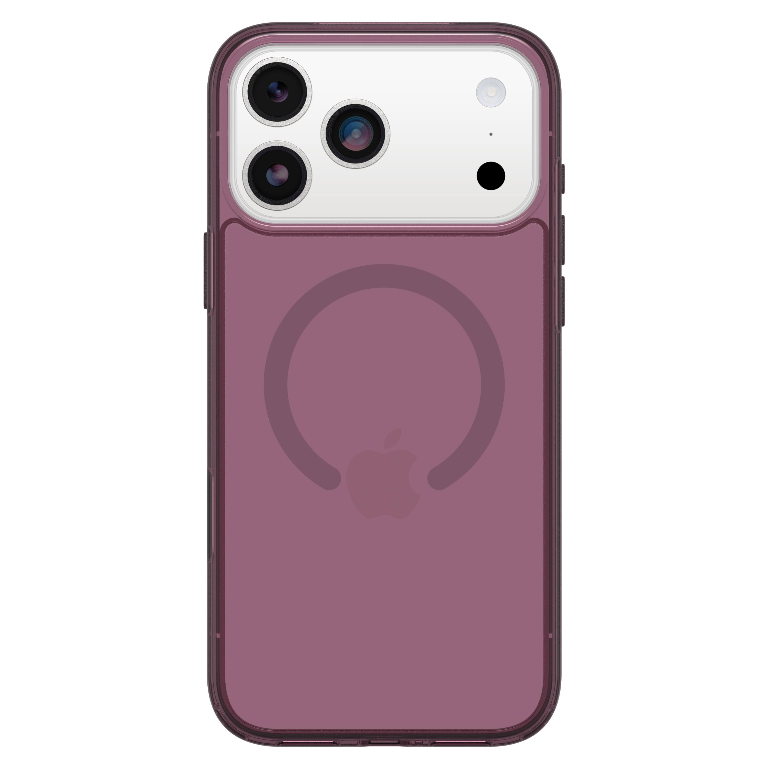 Angle. OtterBox - Symmetry Series Hard Shell for Apple iPhone 17 Pro Max - Purple.