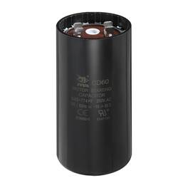 Unique Bargains - CD60 Capacitor 645-774 Mfd, 250 VAC Run Motor Start Capacitor for Electric Fan/Well Pump