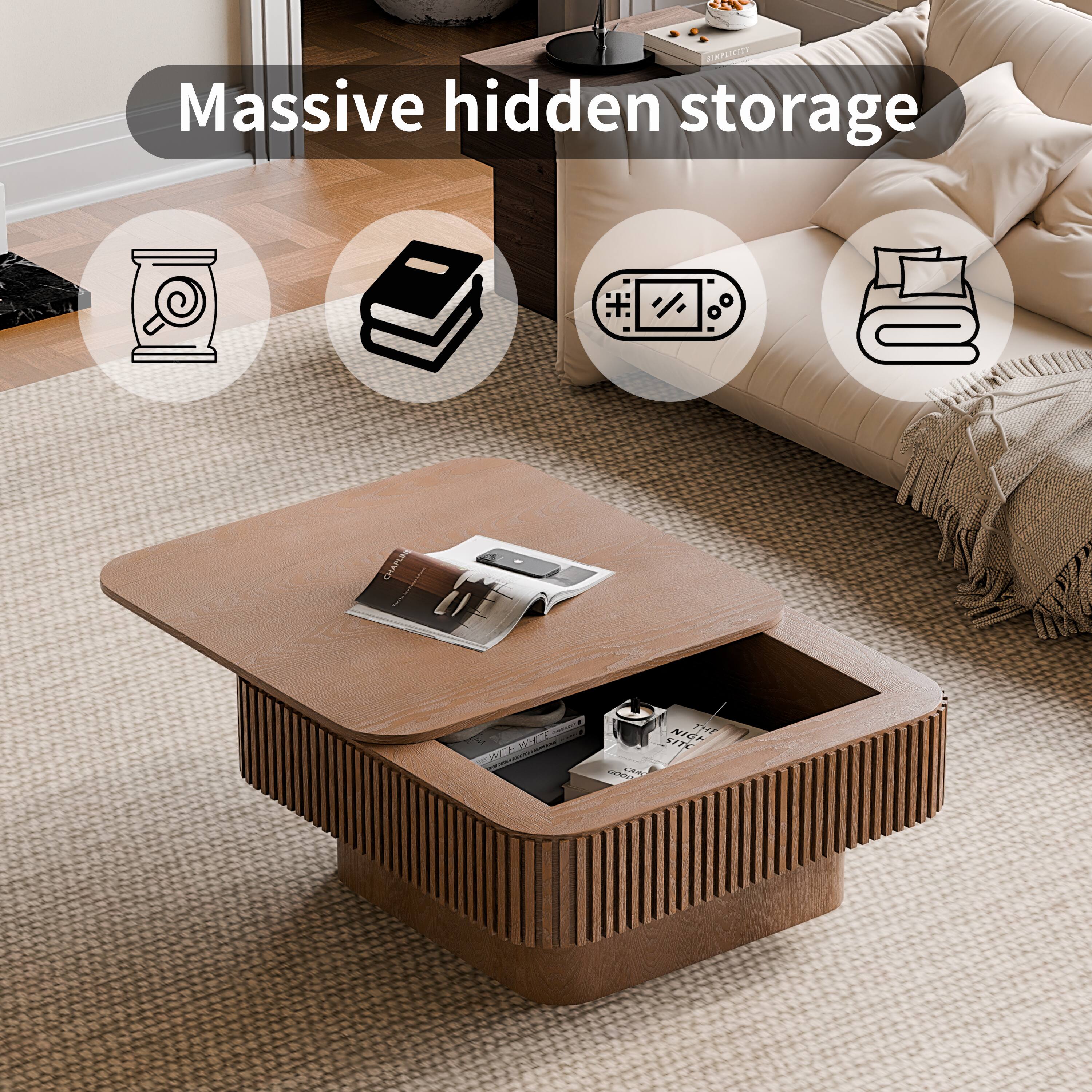 Massive hidden storage