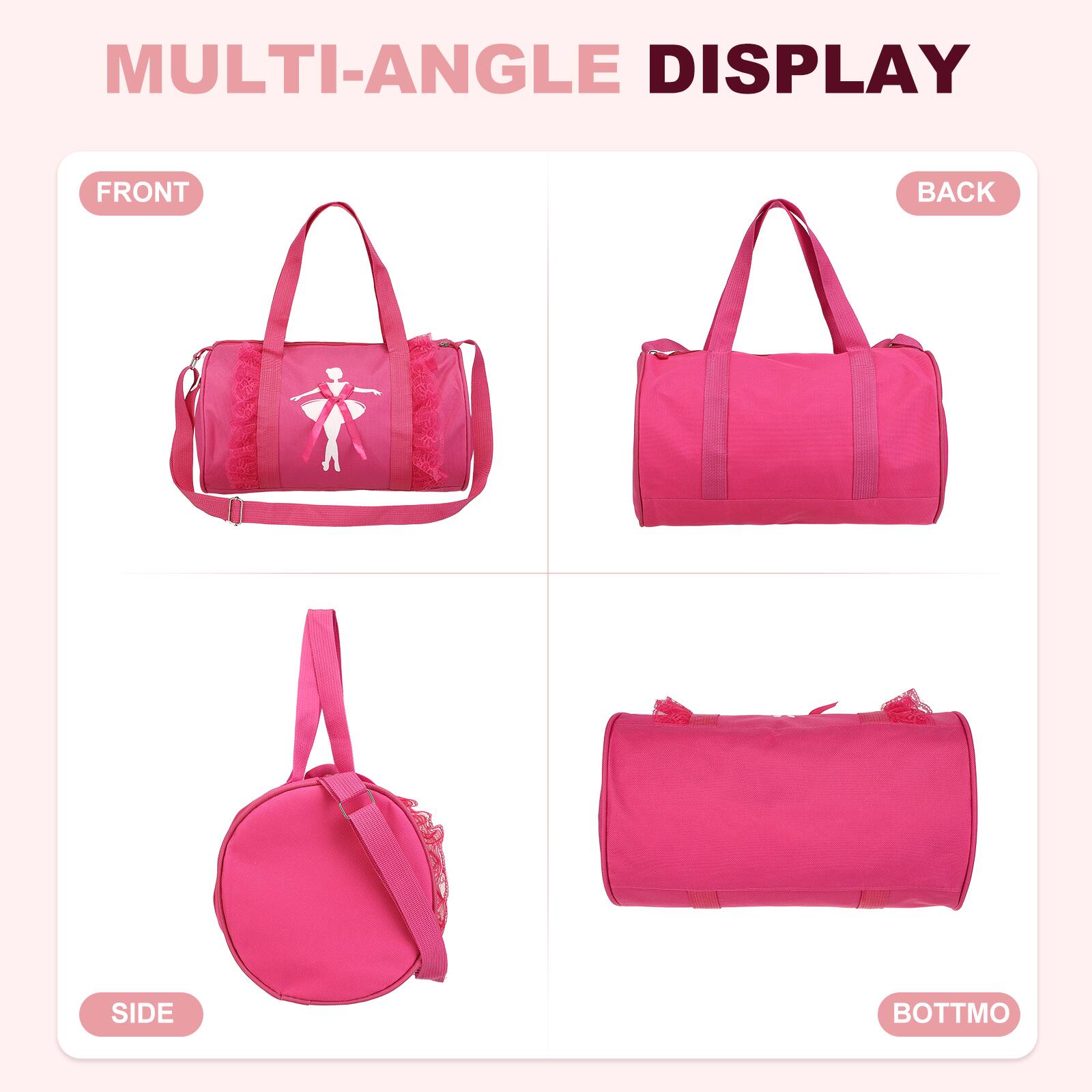 MULTI-ANGLE DISPLAY  
FRONT BACK SIDE BOTTOM