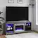 Left. Ameriwood Home - Lumina Deluxe Fireplace TV Stand (70”) - Graphite.