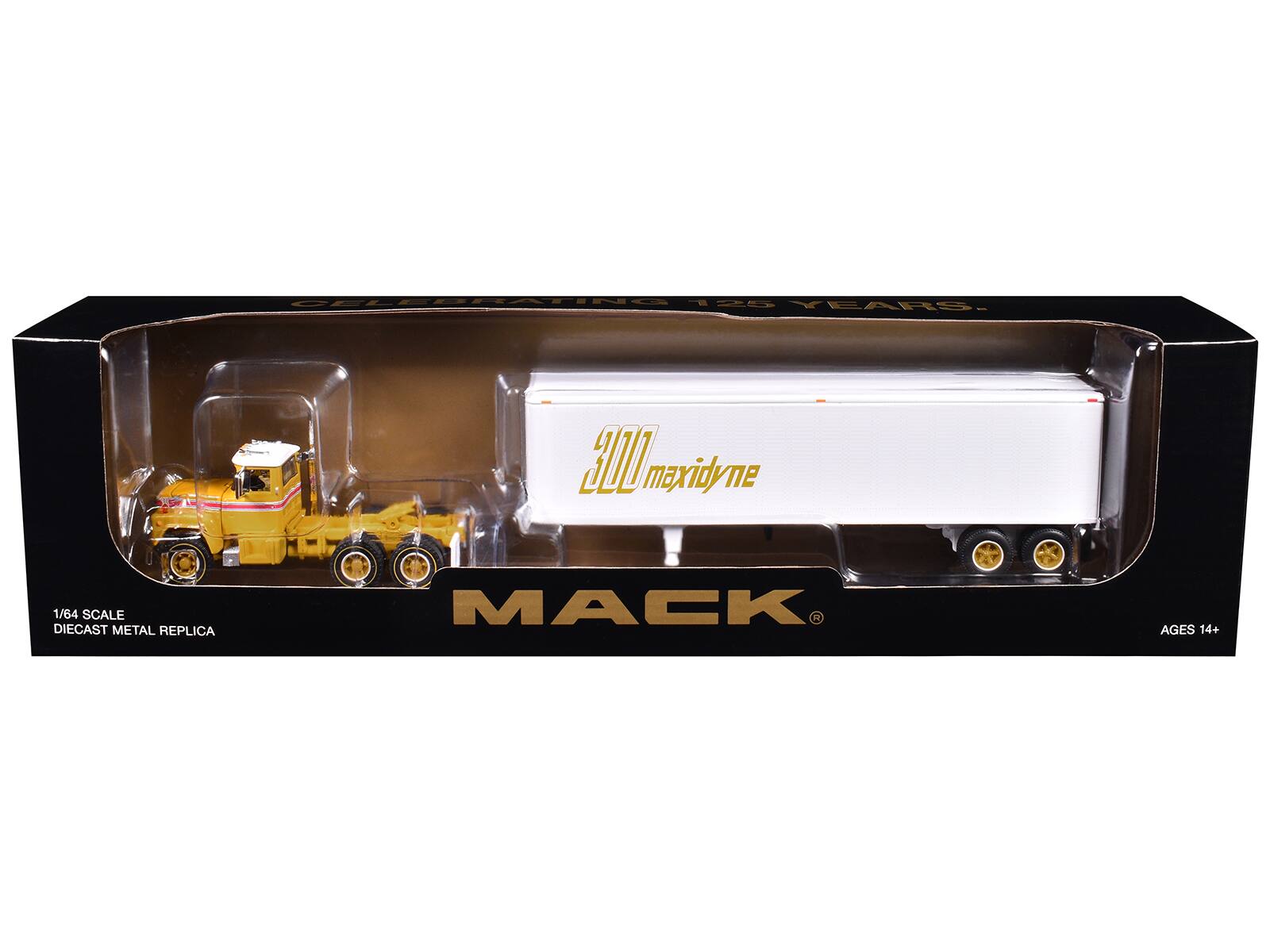 BRATING 125 YEARS JO maxidyne 1/64 SCALE DIECAST METAL REPLICA MACK AGES 14+