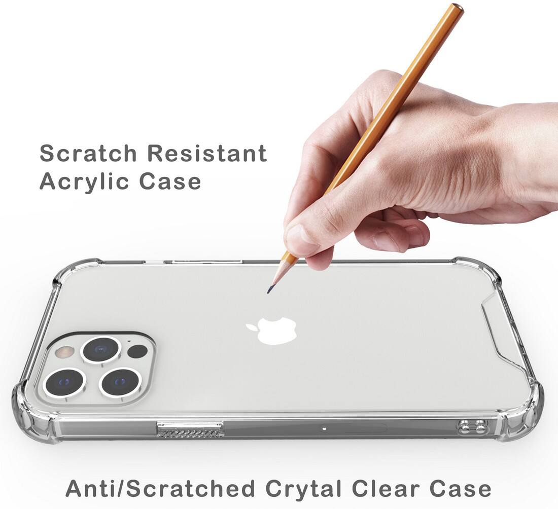 Scratch Resistant Acrylic Case  
Anti/Scratched Crystal Clear Case