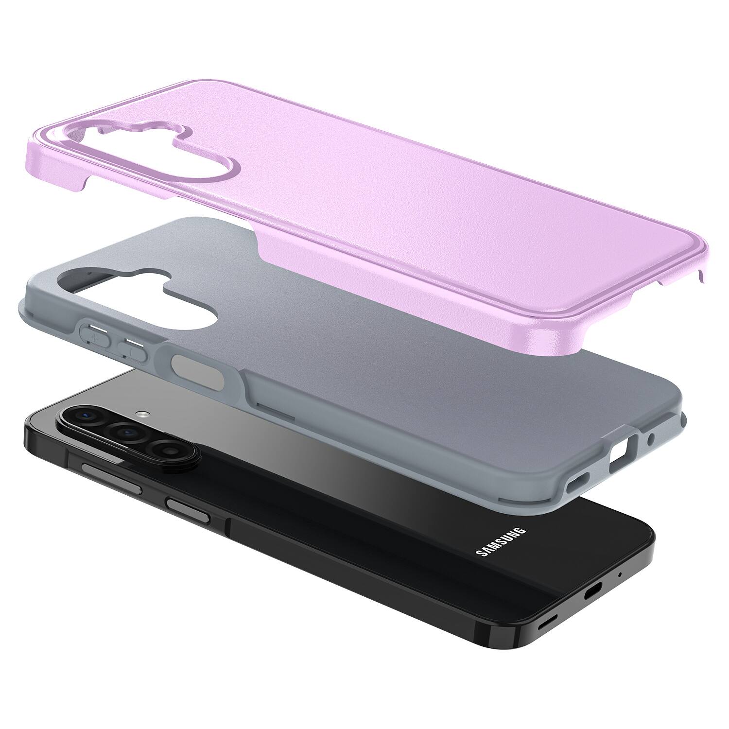 Alt View 4. Echelon - echelon Intact Series Case for Samsung Galaxy A17 5G / A16 5G - Lilac - Lilac.