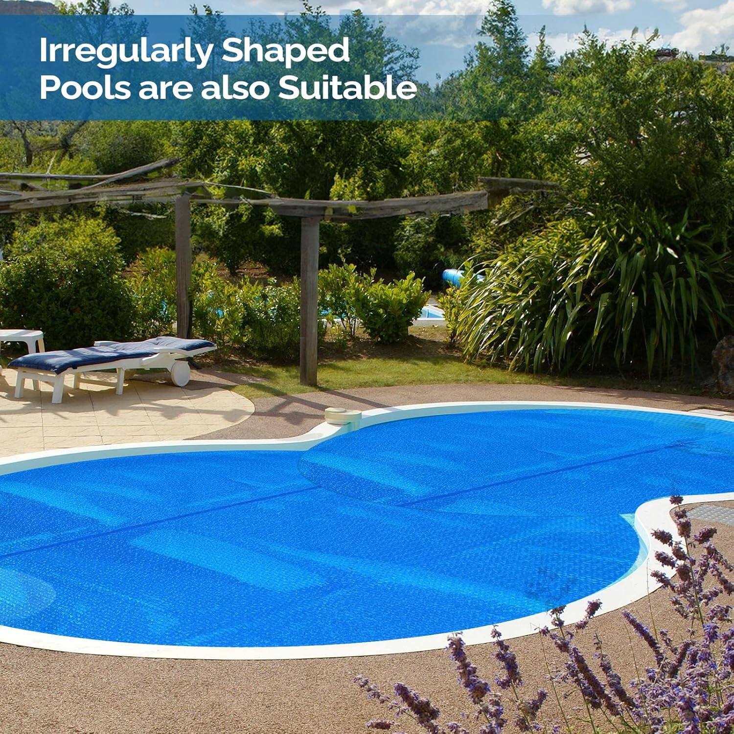 Irregularly Shaped Pools are also Suitable