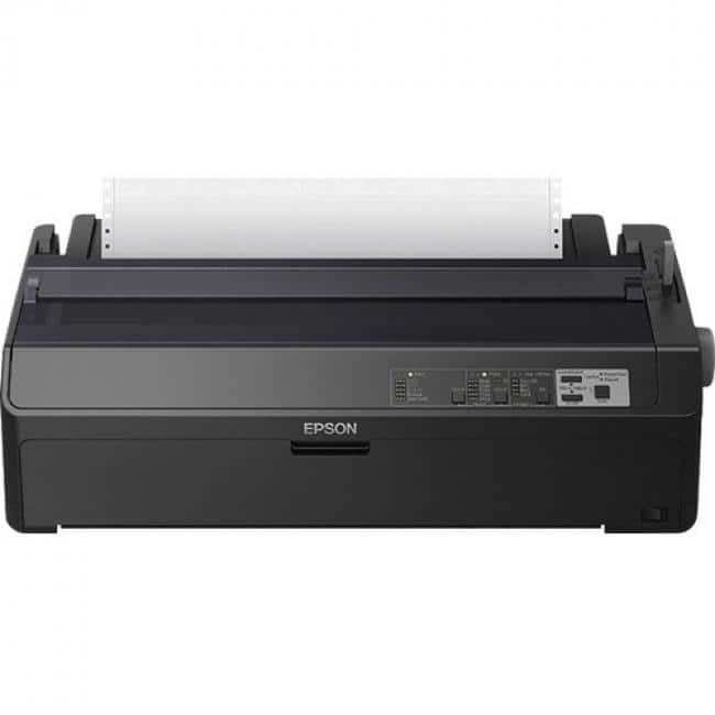 Epson - FX-2190II 9-pin Dot Matrix Printer - Energy Star - 738 cps Mono - 8.50" , 3.90" , 4" , 7.20" , 10.10" Width x 11" - Unknown