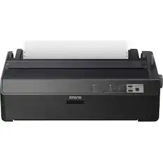 Front. Epson - Epson FX-2190II 9-pin Dot Matrix Printer - Energy Star - 738 cps Mono - 8.50" , 3.90" , 4" , 7.20" , 10.10" Width x 11" - Unknown.