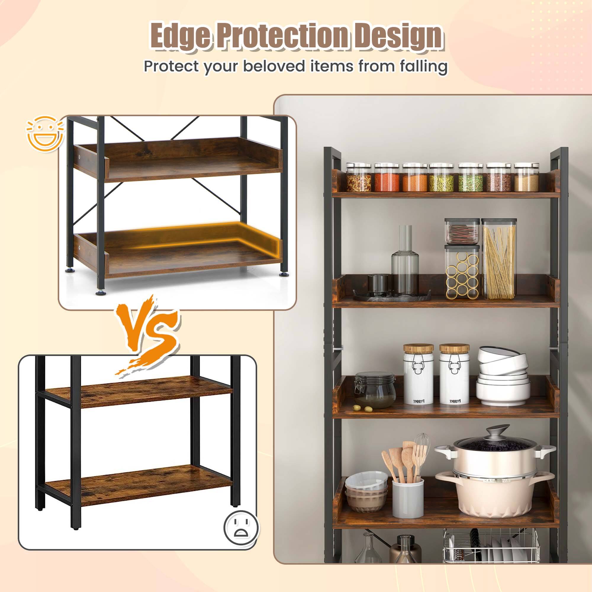 Edge Protection Design Protect your beloved items from falling VS -