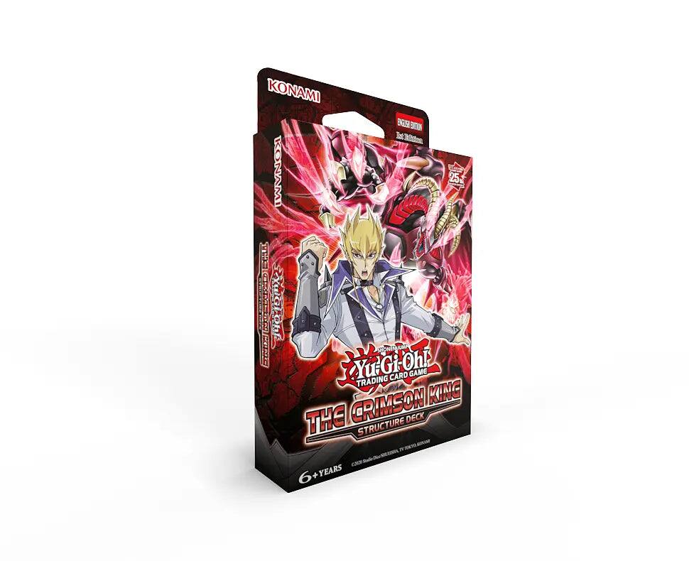 KONAMI  
Yu-Gi-Oh!  
TRADING CARD GAME  
CRIMSON KING THE DECK STRUCTURE  
6+ YEARS