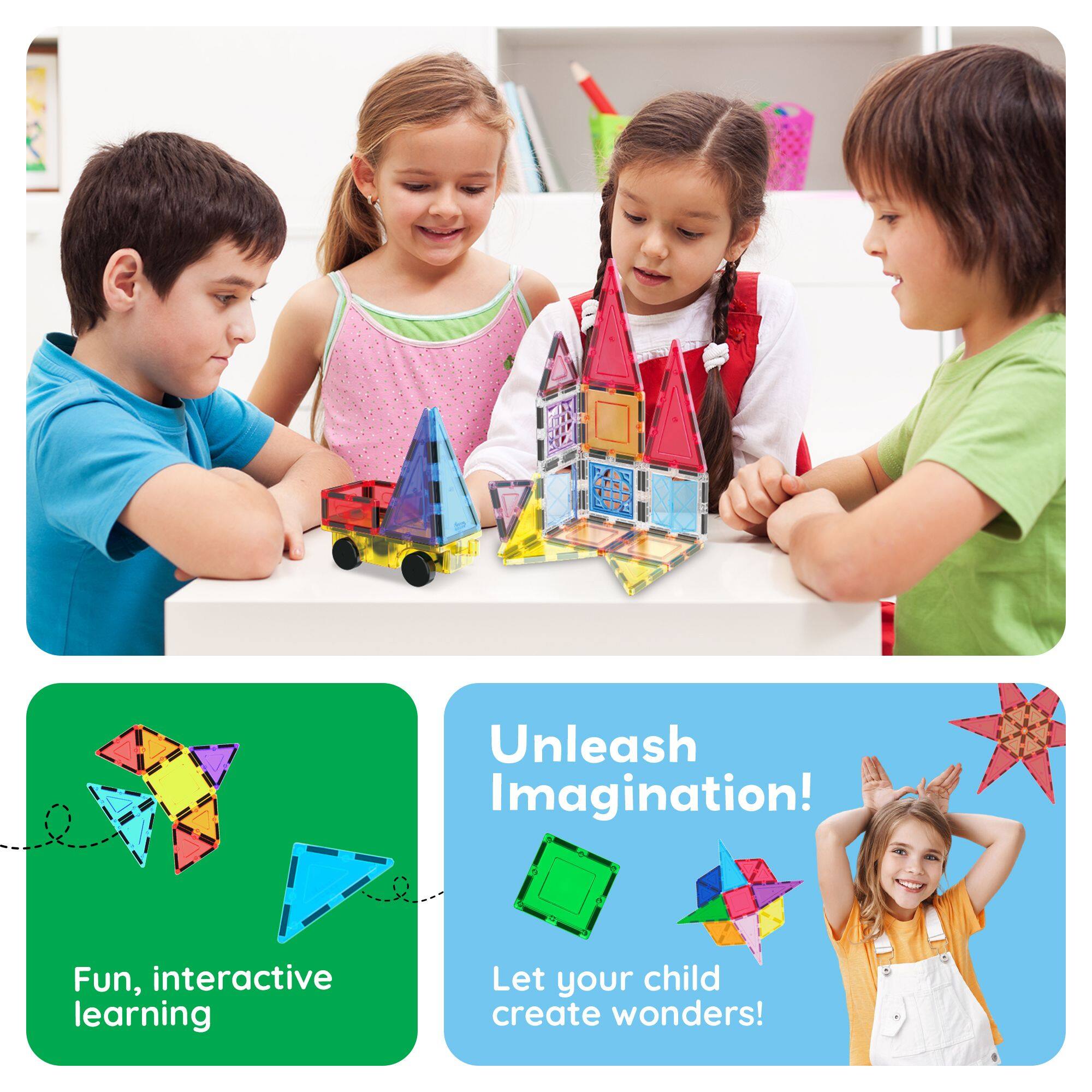 Unleash Imagination! Let your child create wonders! Fun, interactive learning