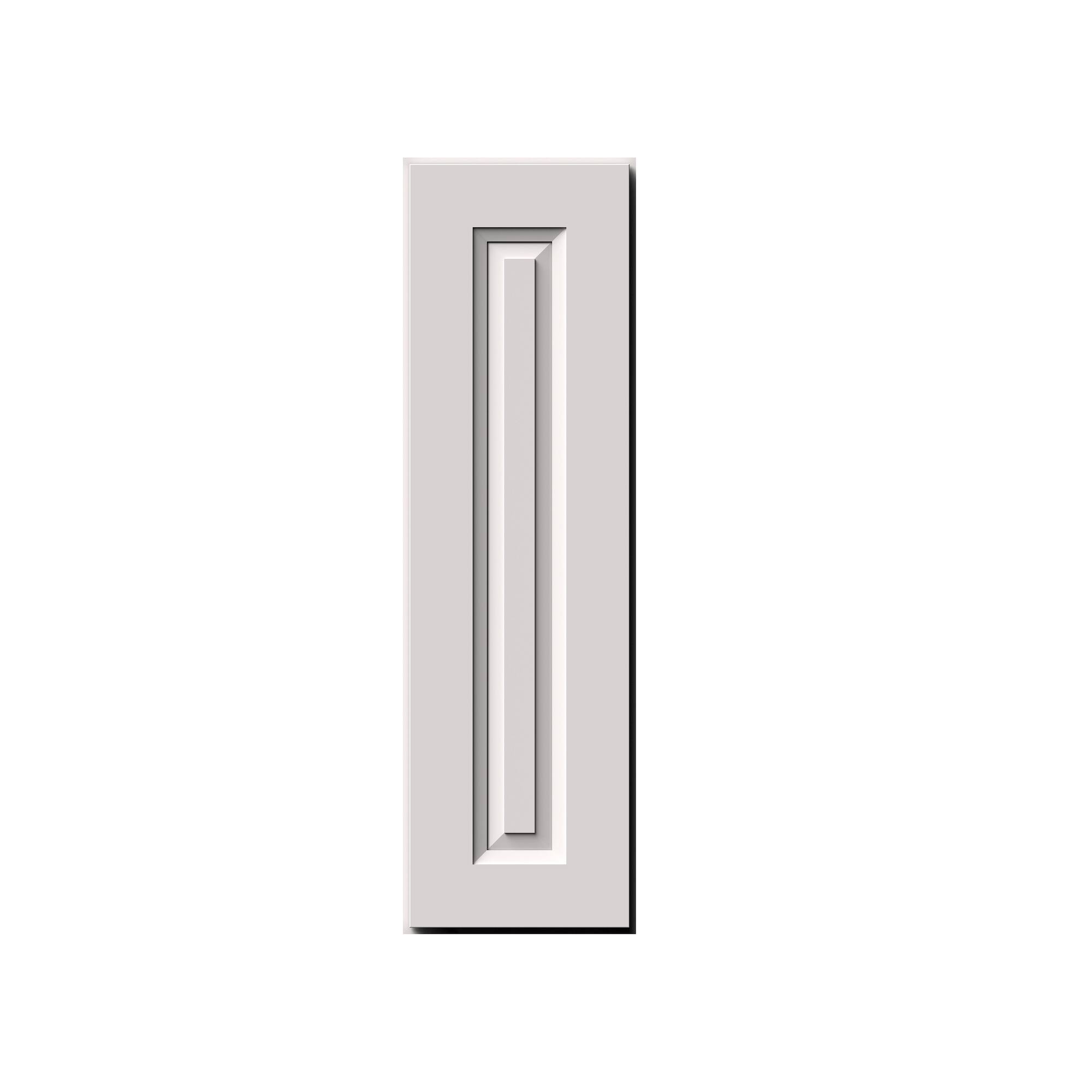 Alt View 1. Boyel Living - 9-in W x 30-in H x 12-in D Shaker RTA Kitchen Wall Cabinet with Soft-Close Doors - Glacier White.