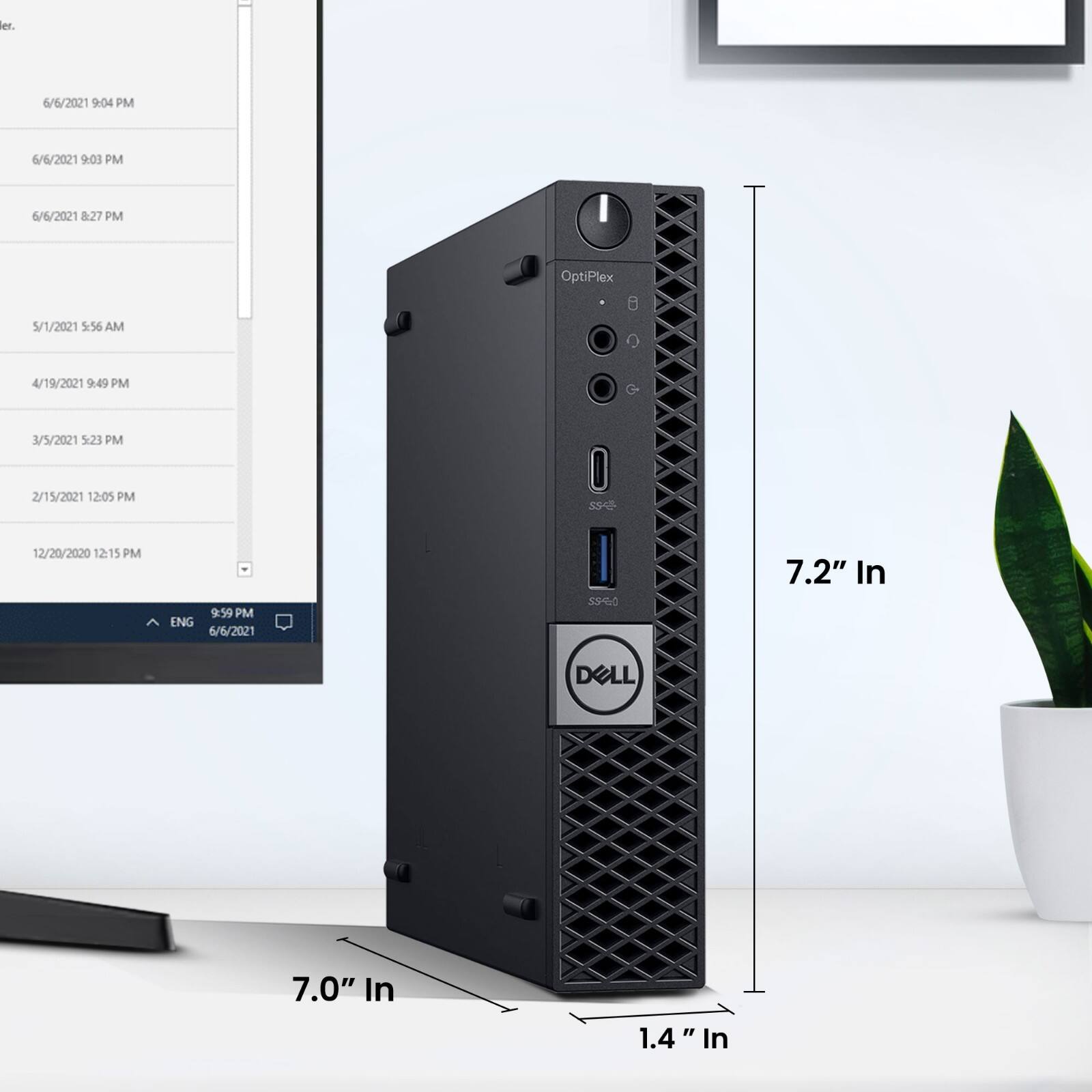 Dell Refurbished Excellent Optiplex 7050 Micro Mini PC Desktop MFF