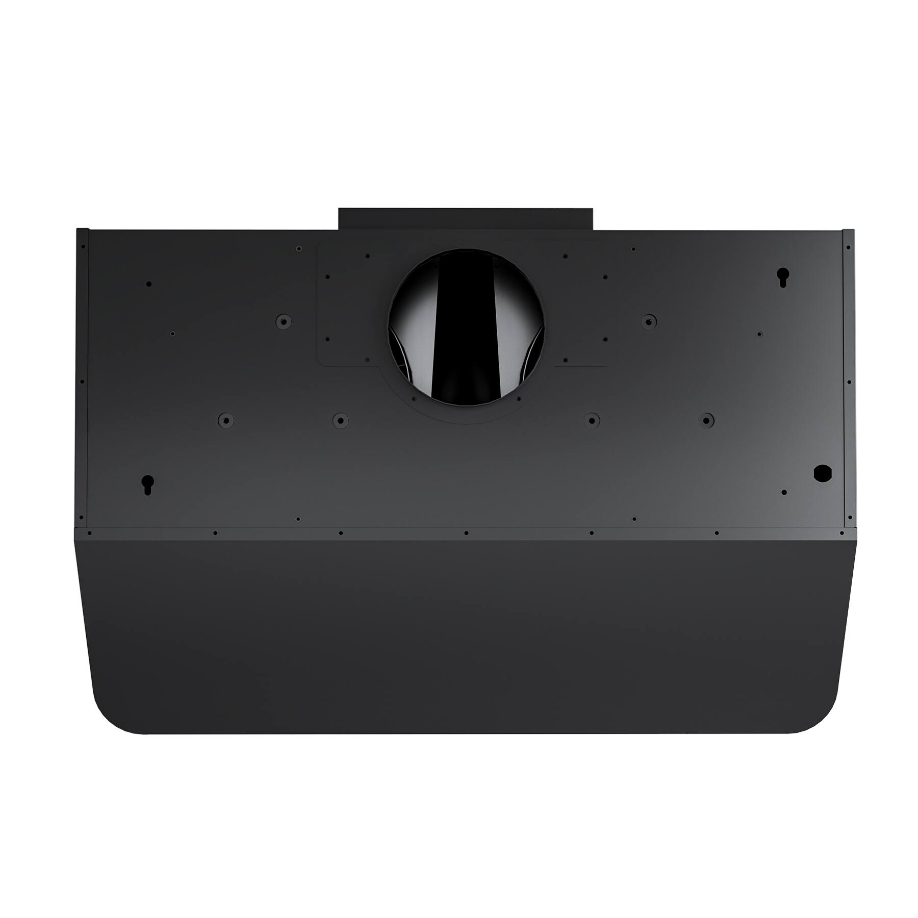 Back. Onefly - 42 inches - Ducted - Under Cabinet Range Hood - Black Stainless Steel.