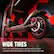 WIDE TIRES
- 10.5" x 2.5" contact patch delivers more grip and road contact.
- Improved balance and handling at high speeds and on rough roads.