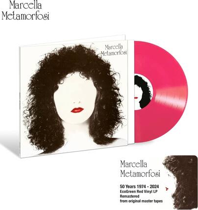 Marcella Metamorfosi
50 Years 1974 - 2024
EcoGreen Red Vinyl LP
Remastered from original master tapes