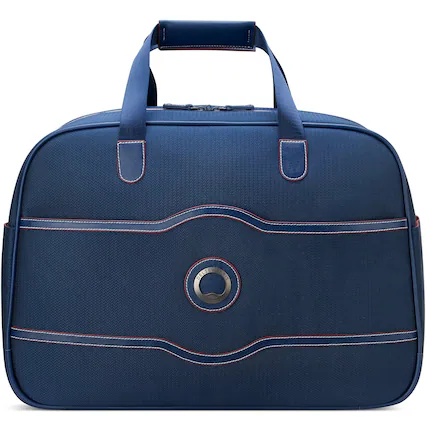 Front. Delsey - Delsey Chatelet Air 2.0 Weekender Duffle Bag - Blue.