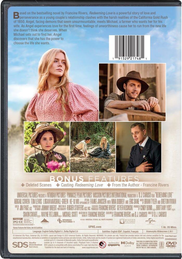 Back. Redeeming Love [DVD].