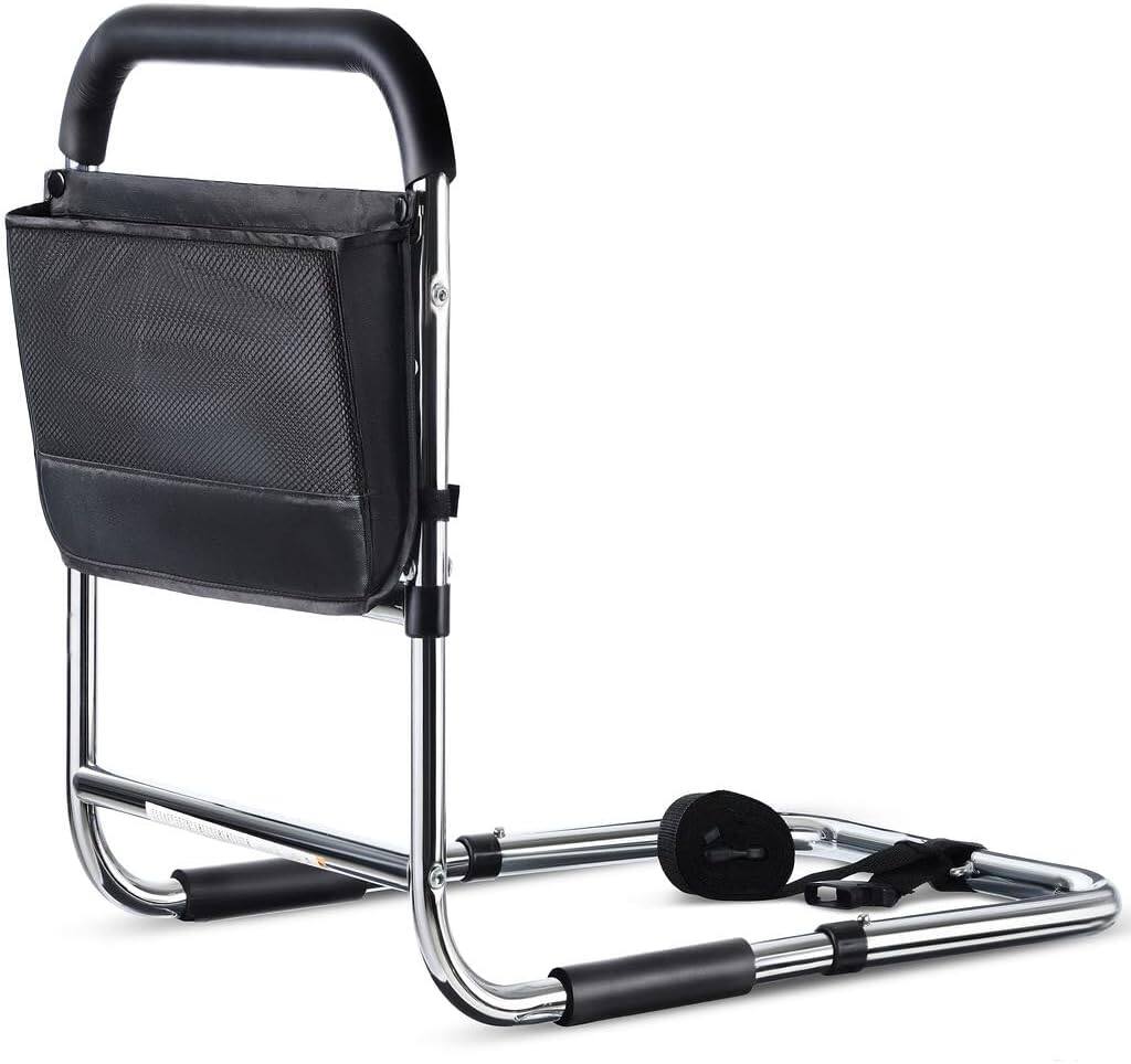 Medical King - Bed Assist Rail - Senior Bed Safety Rail - Adjustable Heights and Pocket Bed Grab Bar for Elderly, Seniors, Adults - Black price history on PriceWatchPro