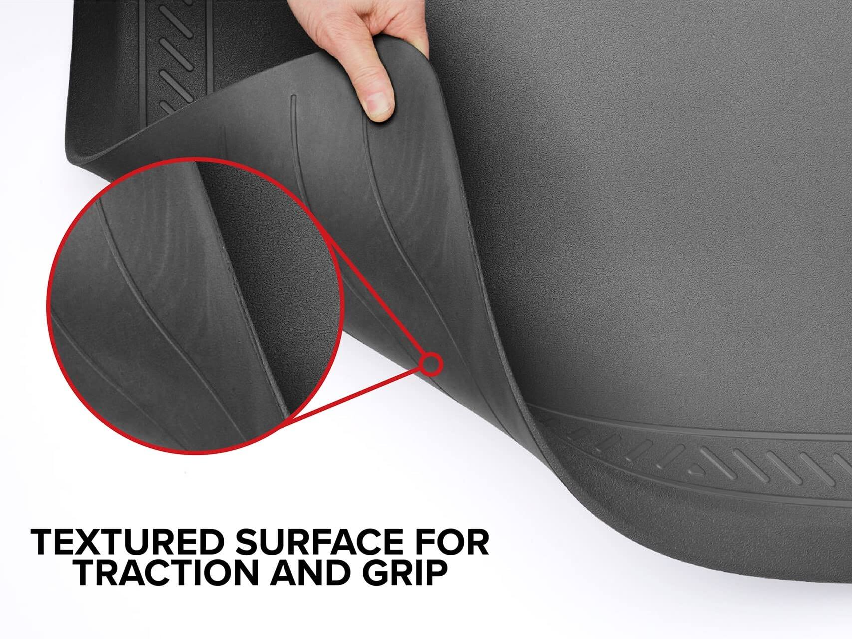 TEXTURED SURFACE FOR TRACTION AND GRIP
