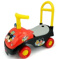 Kiddieland - Disney Mickey Foldable Handle Ride-on W/ Interactive Dashboard & Sounds - Front_Zoom