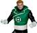 Left. McFarlane Toys - DC Multiverse Guy Gardner (Green Lantern Corps) 7.1" Action Figure Collector Edition #32.
