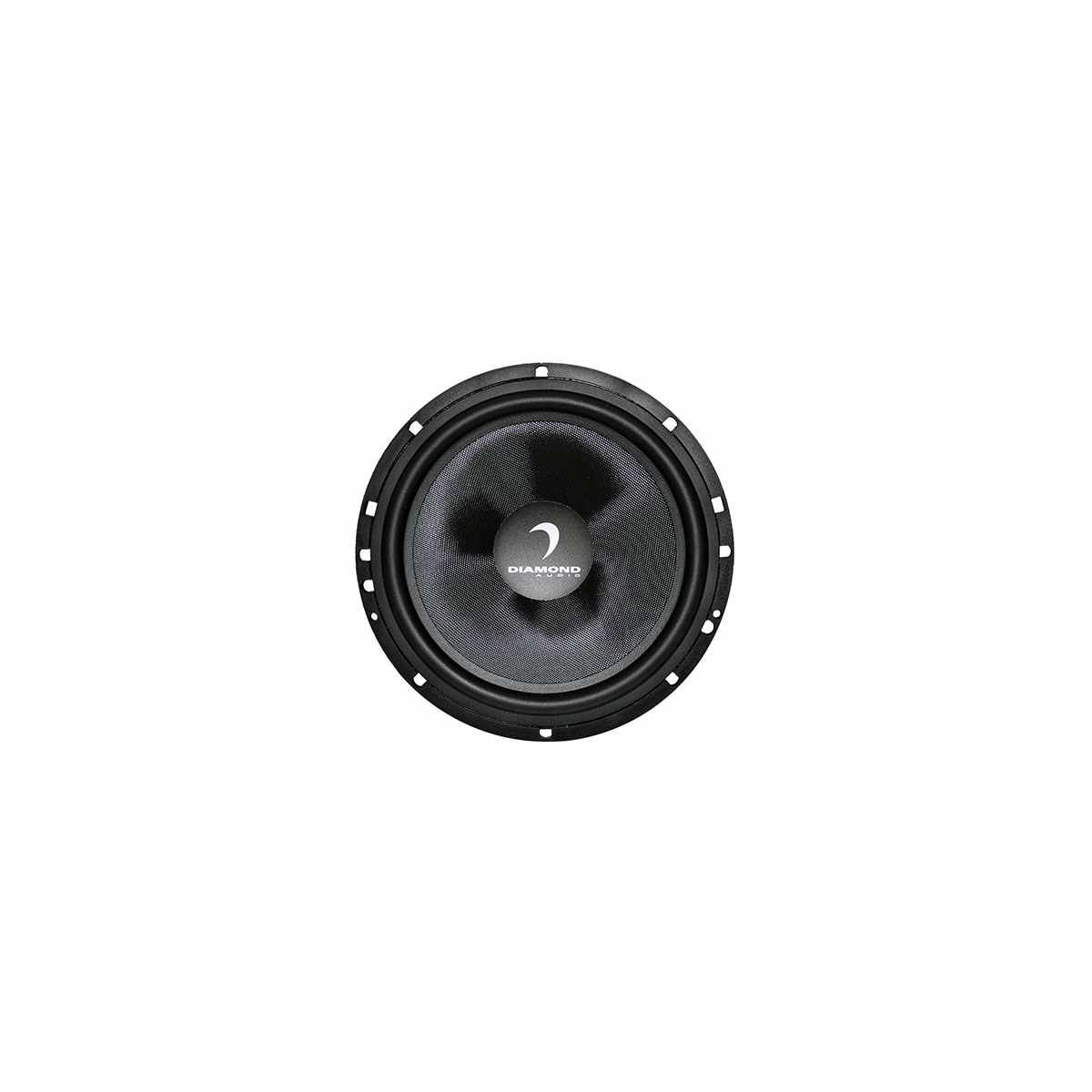 Alt View 1. Diamond Audio - Diamond Audio -DES65C - 6.5" 2-Way Component System 25mm Aluminum Dome Tweeter - Black.