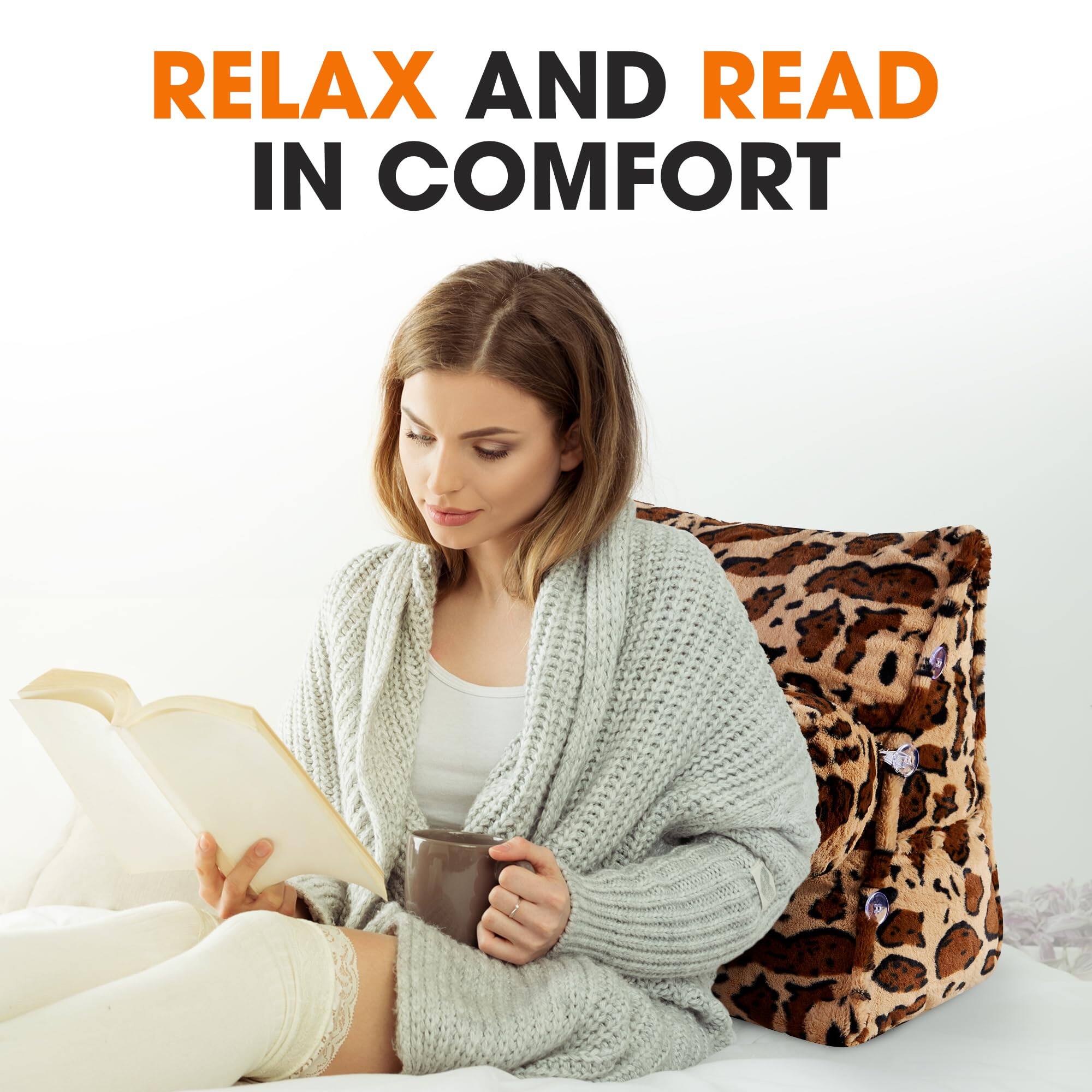 RELAX AND READ IN COMFORT