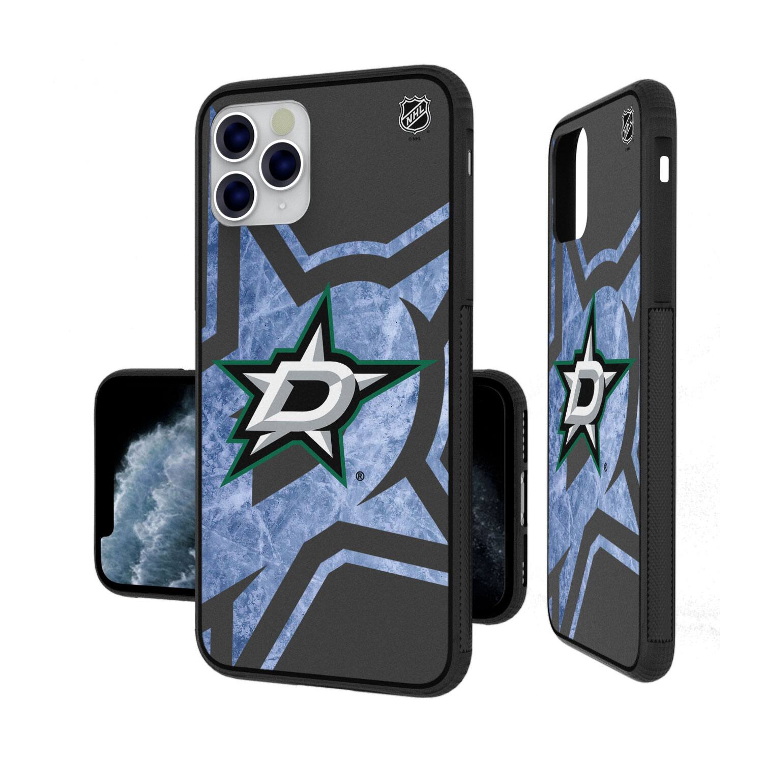 Alt View 3. Keyscaper - Dallas Stars iPhone Tilt Bump Ice Case - 14 Pro Max - Multicolor.