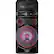 Front. LG - LG RNC7 XBOOM Wireless Party Speaker - Black - Black.
