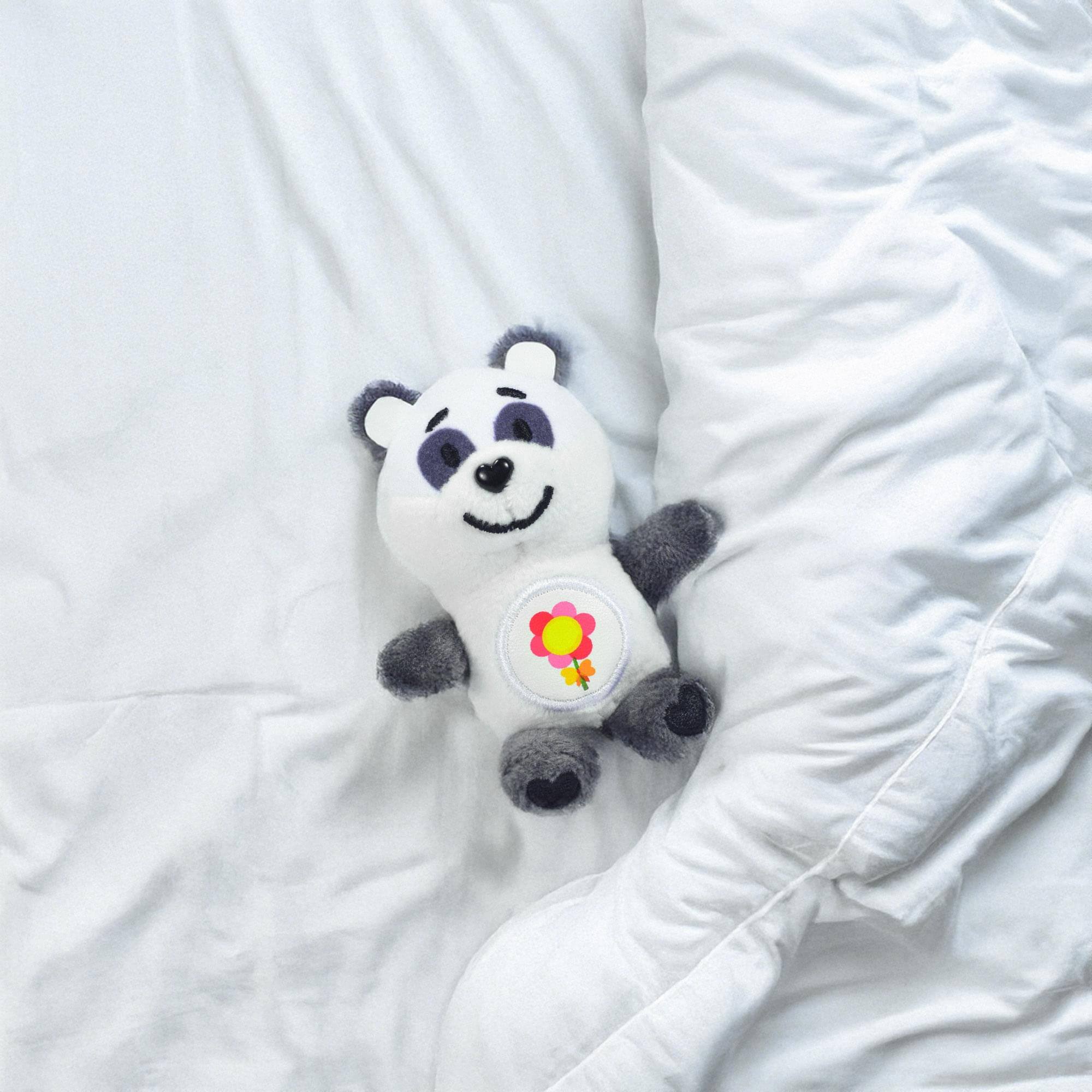 Alt View 2. Super Impulse - World's Smallest Care Bears Plush Series 6 | Polite Panda - White.