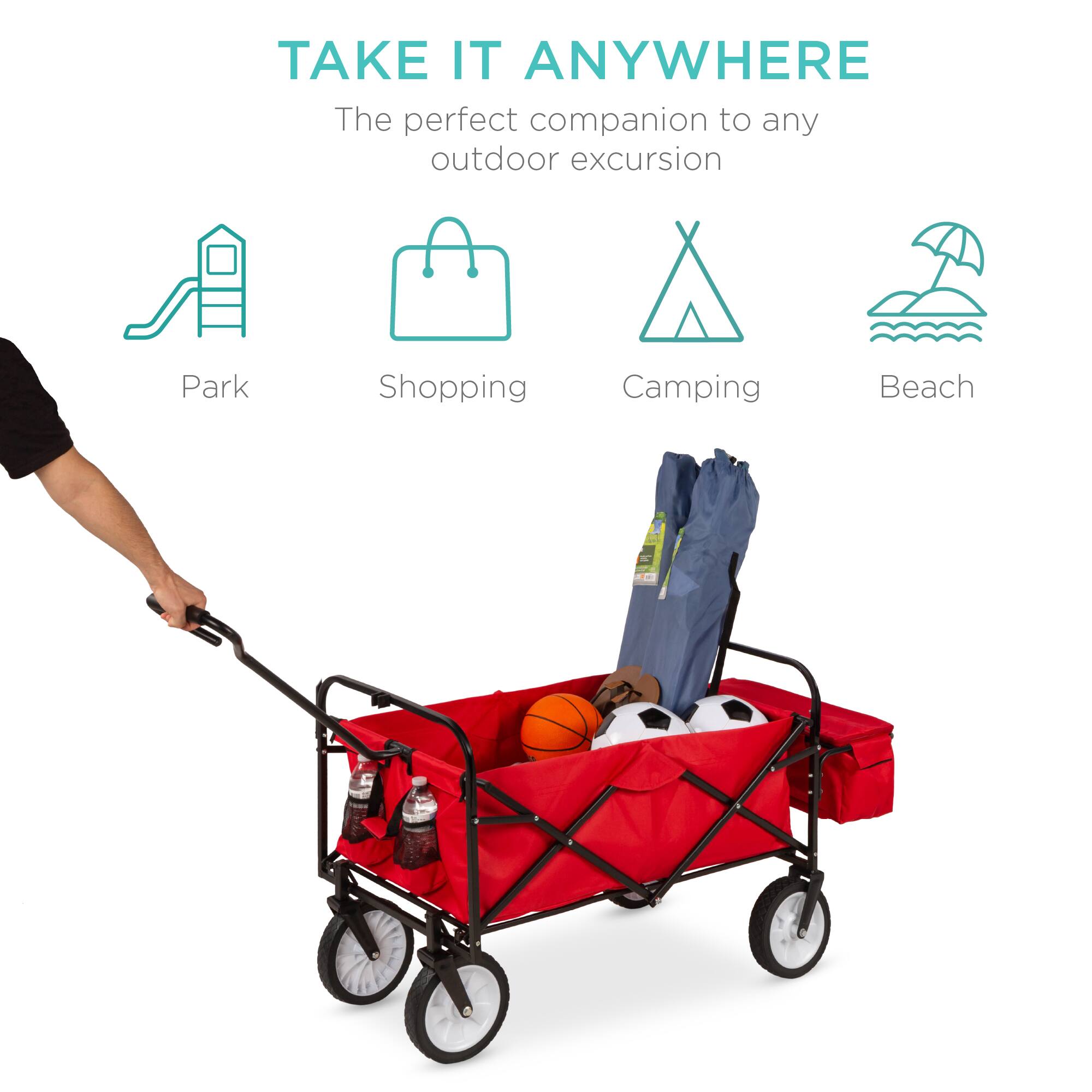 TAKE IT ANYWHERE  
The perfect companion to any outdoor excursion  

Park  
Shopping  
Camping  
Beach
