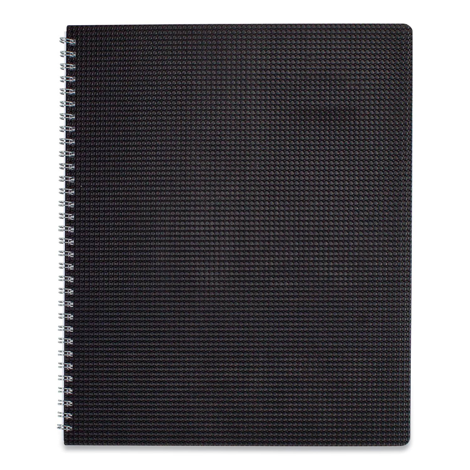 Left. Brownline - DuraFlex Weekly Planner 11 x 8.5 Black Cover 12 Month Jan to Dec 2026.