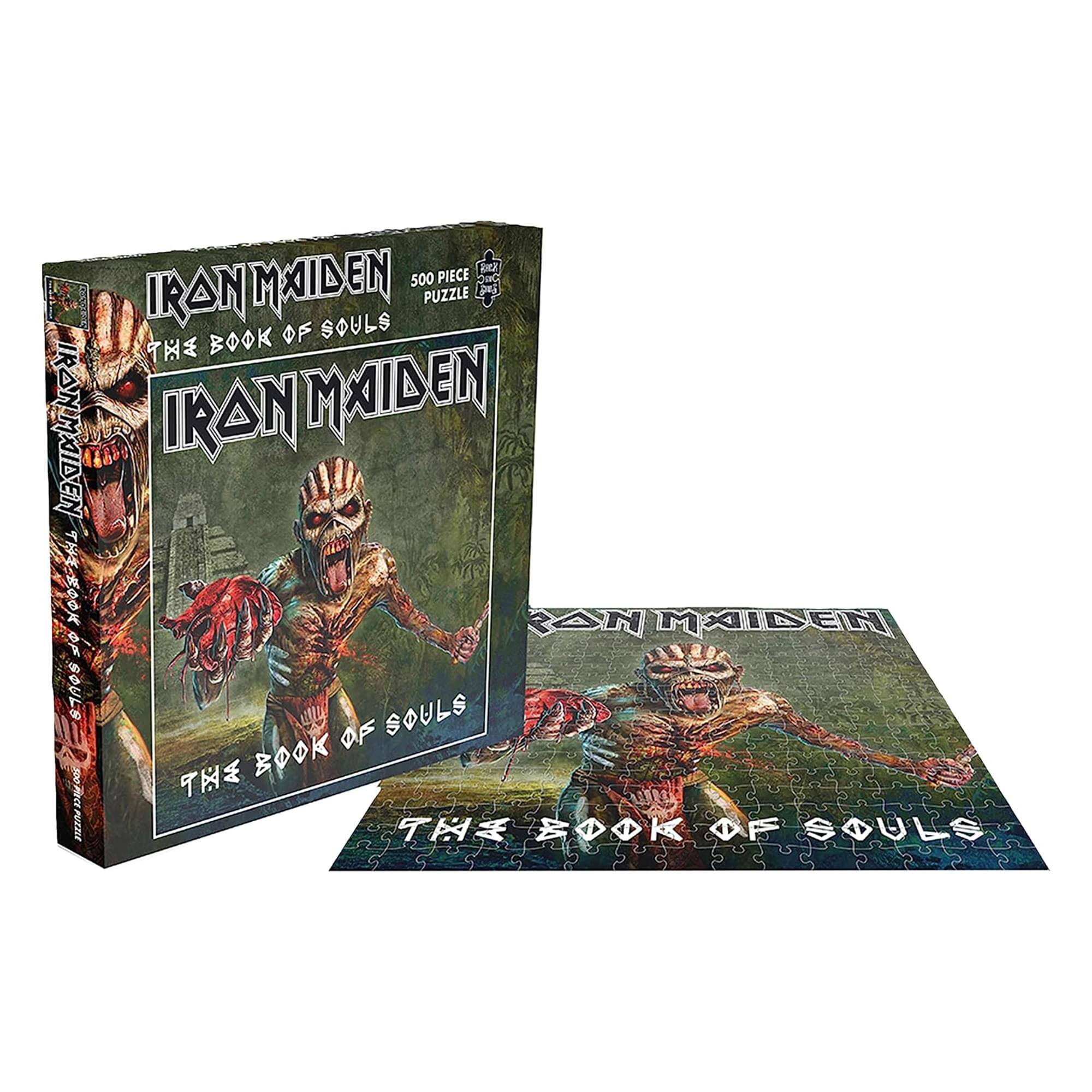 IRANMAIDEN  
THE BOOK OF SOULS  

500 PIECE PUZZLE  

IRANMAIDEN  
THE BOOK OF SOULS