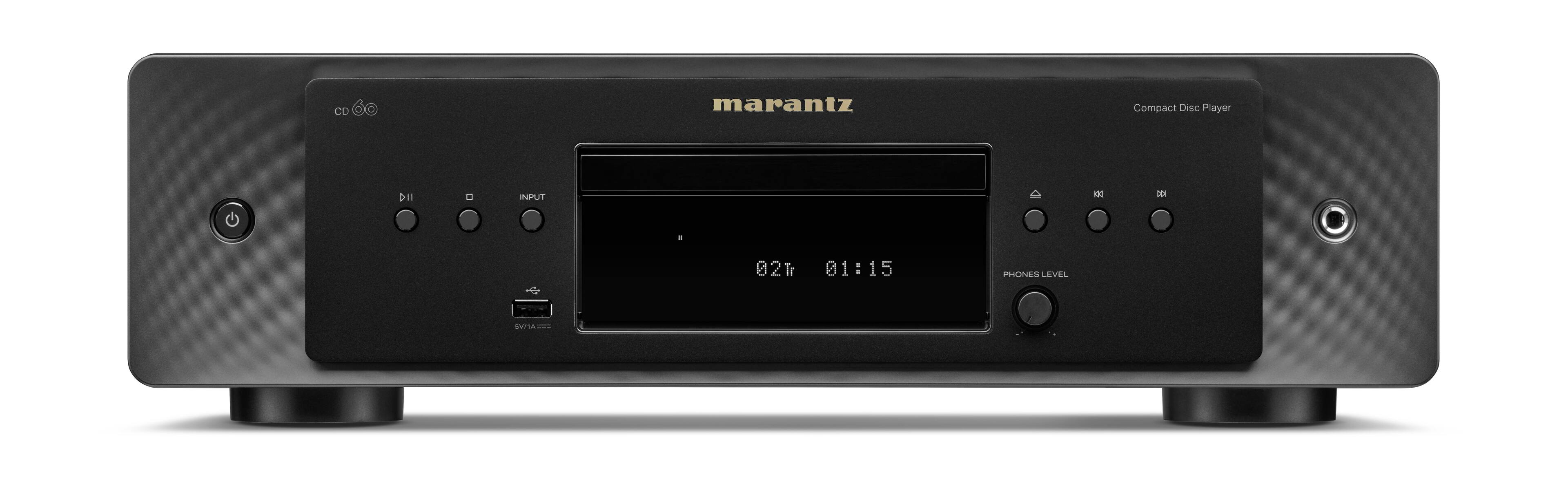 Alt View 11. Marantz - CD60 CD Player with HDAM + HDAM-SA2 - Black.