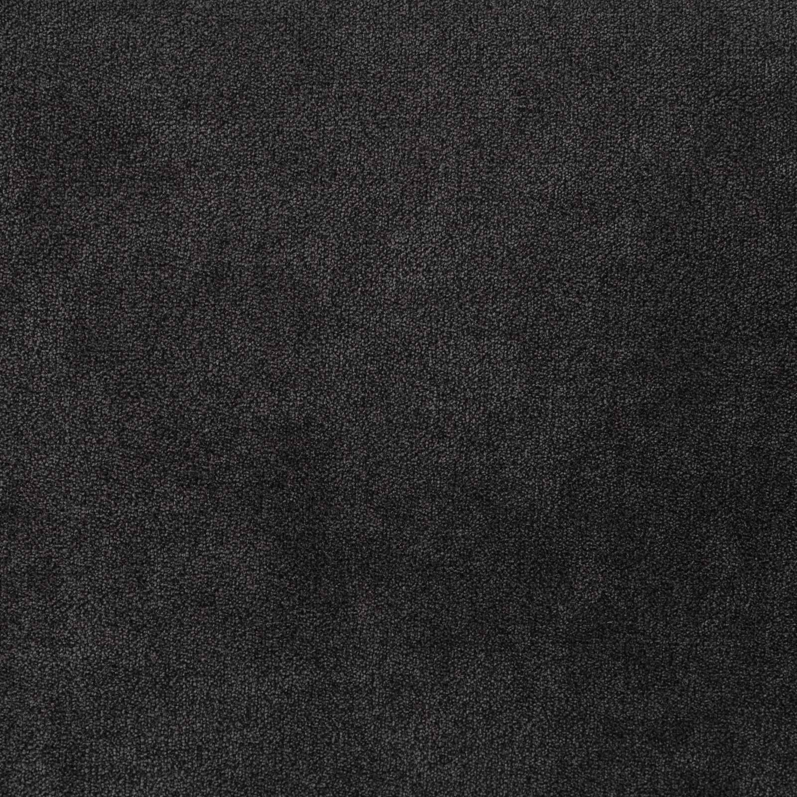 Alt View 6. GOODSILO - Set of 2 Dining Chairs, Thickened Fabric, Solid Wood Legs, Nail Head Trim - Black.