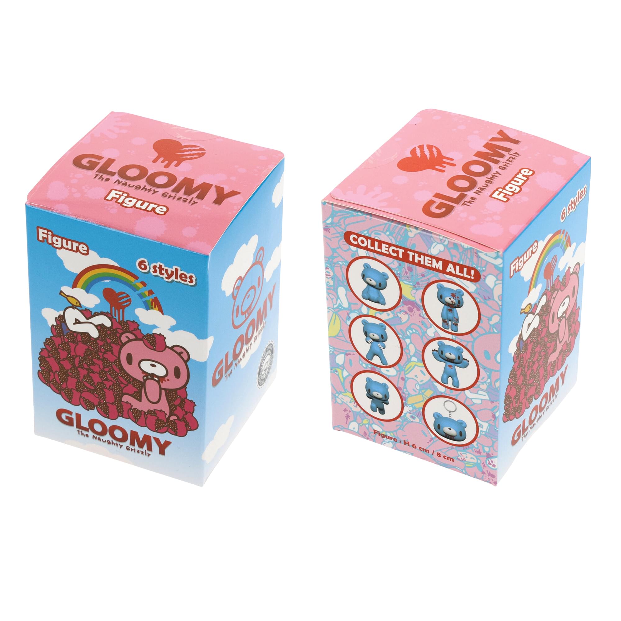 GLOOMY The Naughty Grizzly Figure 6 styles  
GLOOMY The Naughty Grizzly  
GLOOMY The Naughty Figure 6 styles  
COLLECT THEM ALL!  
Figure: H 6 cm / 8 cm