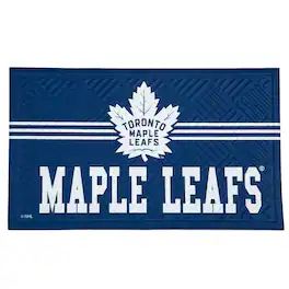 Evergreen Enterprises - Toronto Maple Leafs Embossed Door Mat - Multicolor