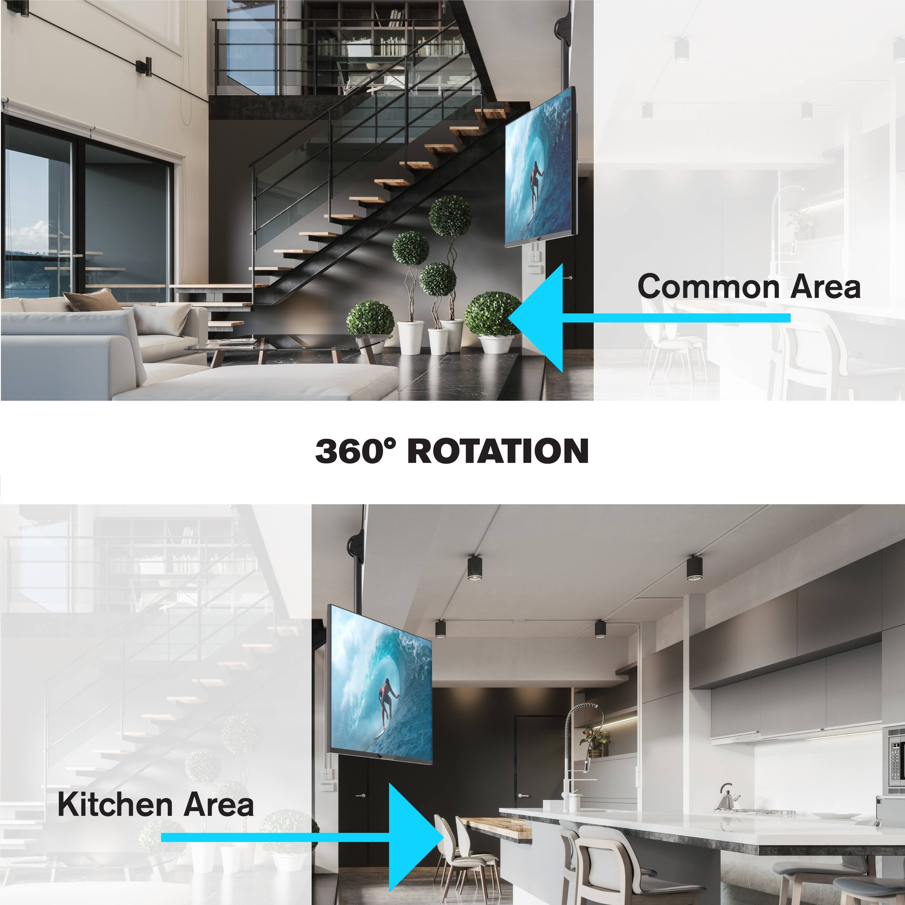 Common Area  
360° ROTATION  
Kitchen Area