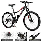 Duychure W 6
Disk brake
Shimano 21 speed RD-TZ500
Shimano Shifter lever