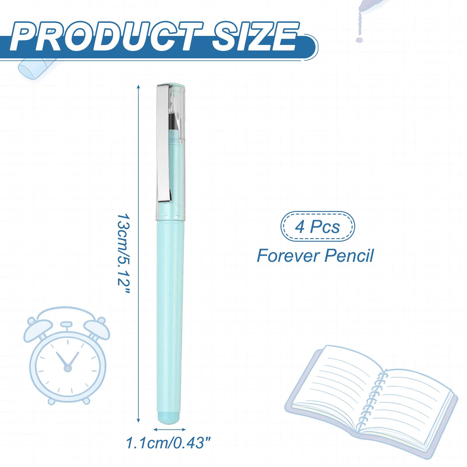PRODUCT SIZE  
13cm/5.12"  
4 Pcs  
Forever Pencil  
1.1cm/0.43"