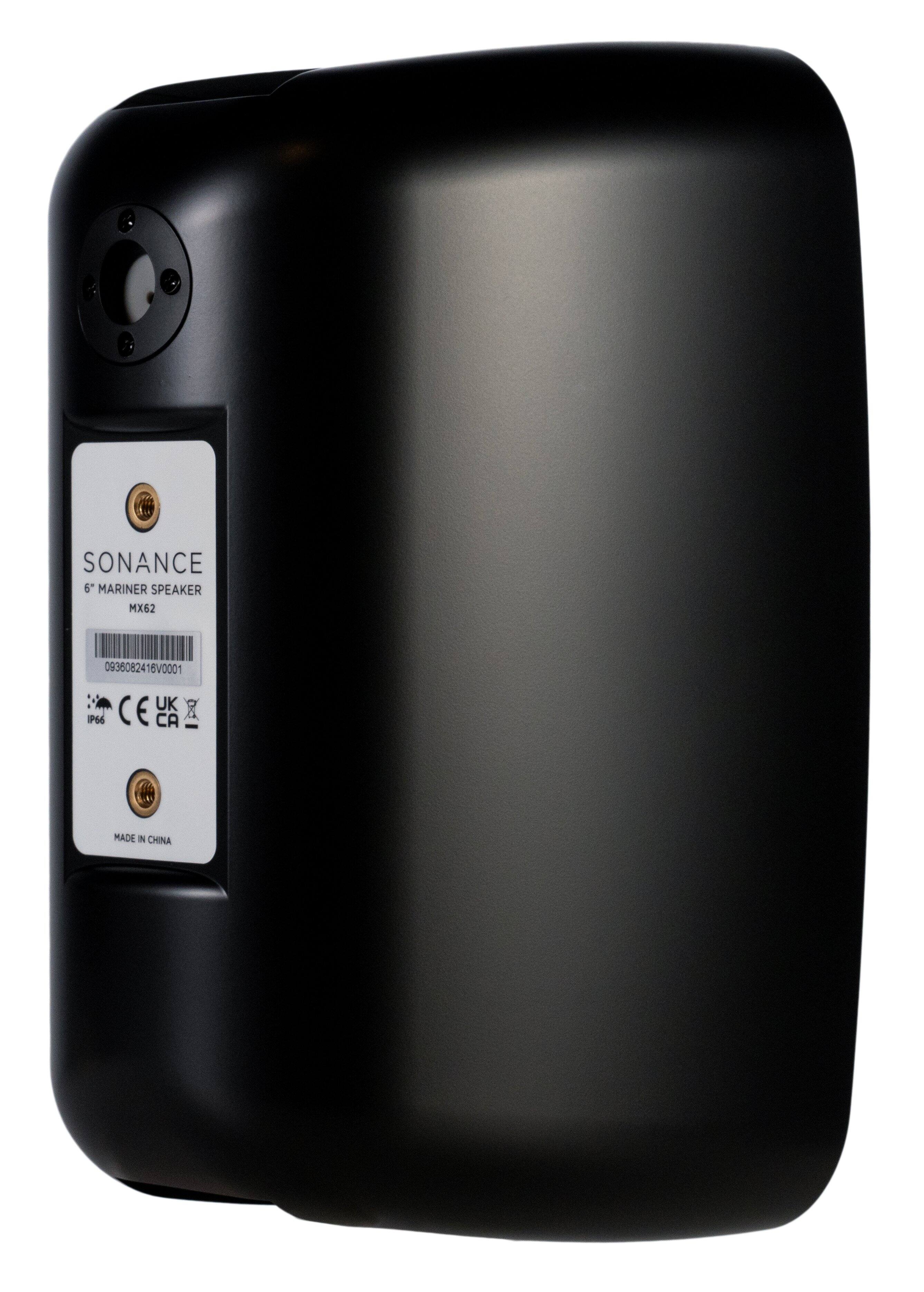 SONANCE 6 MARINER SPEAKER MX62 0936082416V0001 CE UK P66 CA MADE IN CHINA