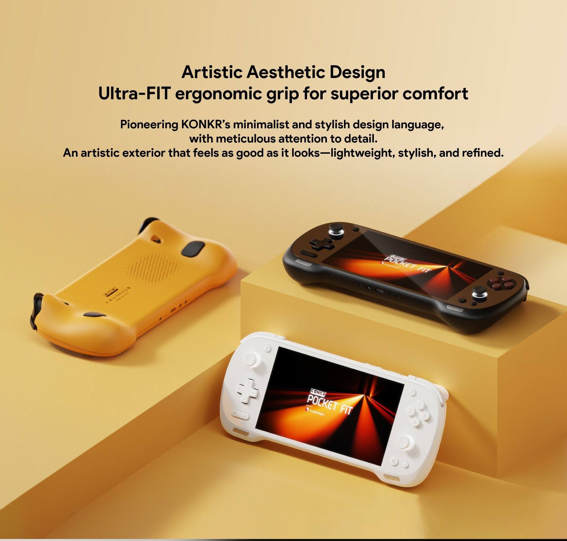 Pocket FIT Gaming Handheld G3 Gen3, 12 GB RAM, 256 GB Storage