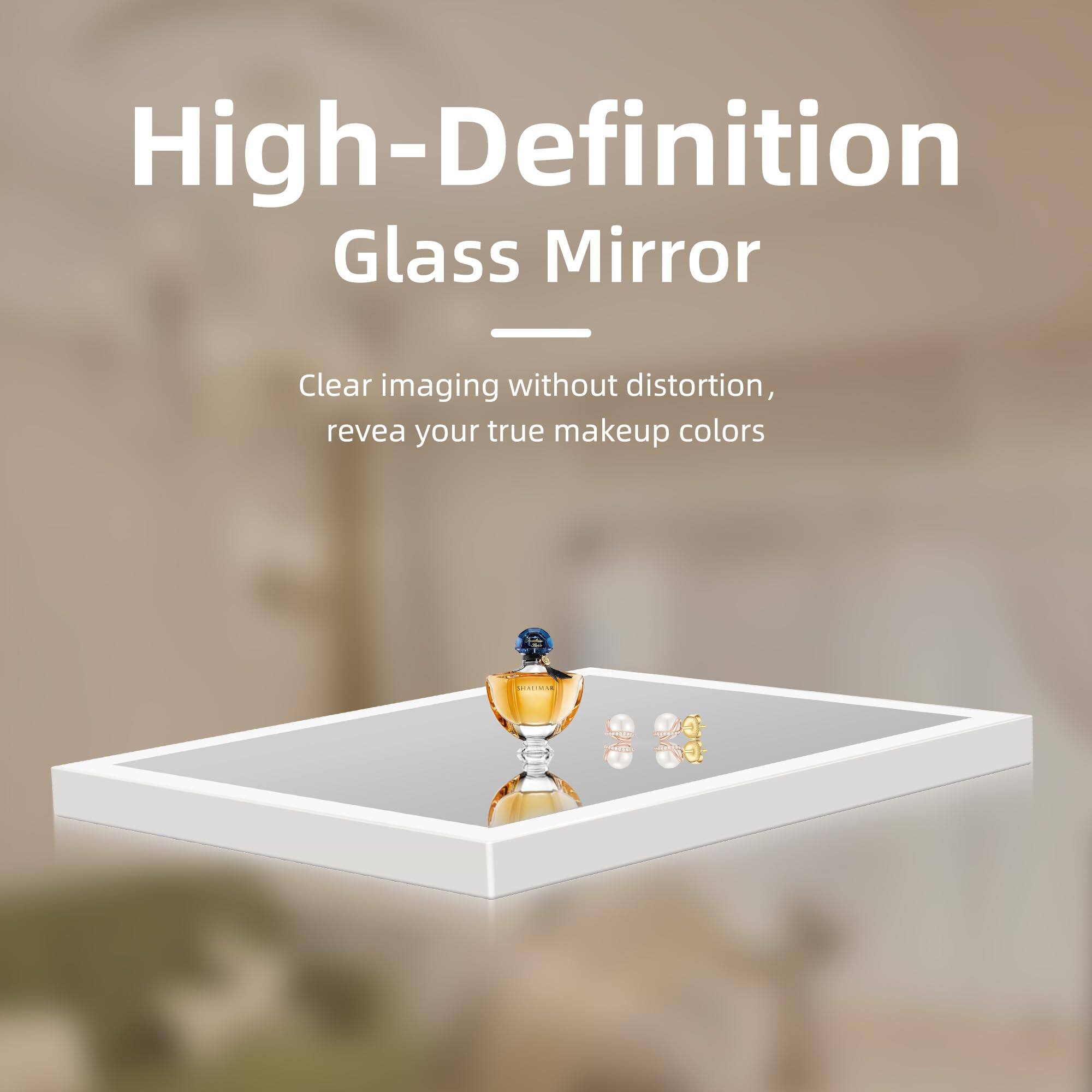 High-Definition Glass Mirror

Clear imaging without distortion, reveal your true makeup colors