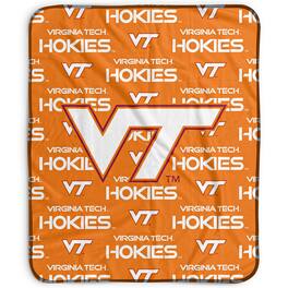 Pegasus - Virginia Tech Hokies 50" x 60" Repeat Wordmark Fleece Blanket - Multicolor