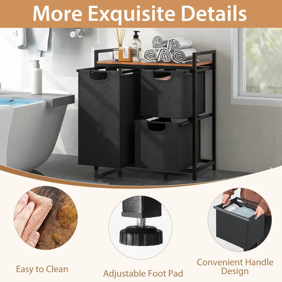 More Exquisite Details: Easy to Clean, Convenient Handle, Adjustable Foot Pad Design.